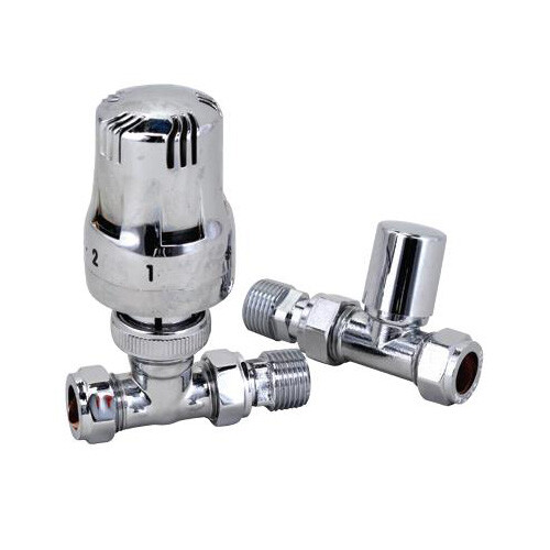 Straight chrome trv small - straight,