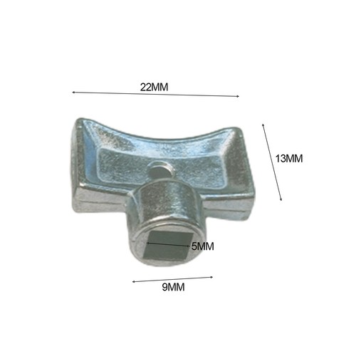 2pcs zinc alloy silver small - zinc,