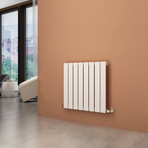 White horizontal radiator 600 - white,