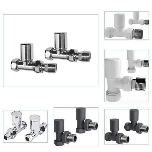Radiator valves bathroom - radiator,